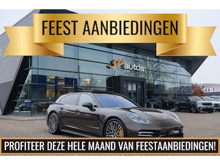 Porsche Panamera Sport Turismo 4.0 V8 Turbo S 700pk E-Hybrid Panoramadak Keramisch Luchtvering 4-wielsturing NLauto 1e eigenaar!