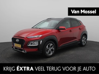 Hyundai Kona 1.6 GDI HEV Comfort Automaat | Navigatie | Achteruitrijcamera | Apple Carplay/Android Auto | Cruise control adaptief met Stop&Go | Trekhaak |