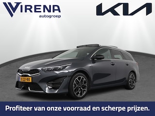 Kia Ceed Sportswagon 1.5 T-GDi GT-Line Automaat - Automatische achterklep - Keyless entry - Achteruitrij camera - Stoel/Stuur verwarming - Adaptieve cruise control - Schuif/kantel dak - Apple Carplay/Android Auto - -Fabrieksgarantie tot 12-2030