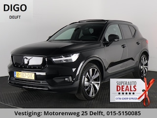 Volvo XC40 P8 AWD R-DESIGN ACCU SOH 93% GARANTIE 11-2030* BEREIK 462 KM WLTP. NL AUTO. BIJNA 2021.PARKEERSENSOREN V+A . 360 CAMERA V+A . APPLE CARPLAY & ADNROID AUTO . STOEL -EN STUURVERWARMING