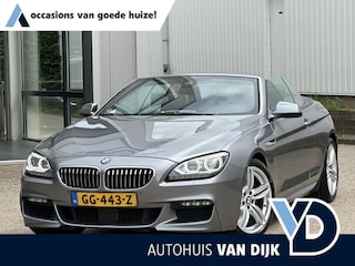 BMW 6-serie Cabrio 640i High Executive M-Pakket | NL Auto/2e Eign./Voll.Historie/19"/Adapt.Cruise/Leder