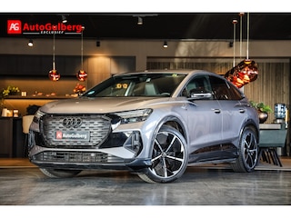 Audi Q4 50 quattro 3xS edition 300PK RS Seats in nappa leder ruit met Memory, Warmtepomp, ACC, Head-Up, Keyless, Sonos premium, Camera, Matrix, Ambiente+/ Airco/ Buitenspiegel/ Comfort/ S-Line/ Hulp/ Black Optiek/ Veiligheids Pakket, Stuurwiel verwarmd, Lmv 20''