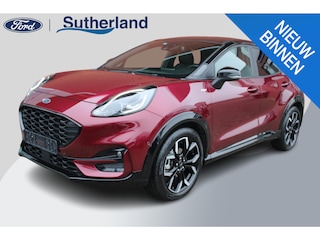 Ford Puma 1.0 EcoBoost Hybrid ST-Line X | Automaat 125pk | Vivid Ruby Edition | Stoelverwarming | Adaptive cruise control | Bang&Olufsen | Half leder | Camera | Elektrische achterklep