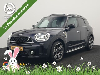 Mini Countryman 1.5 Cooper S E ALL4 MINI Yours Plug In Hybrid 220pk Dealer O.H PHEV | Panodak | Adaptive Cruise | Head Up | Lederen Sportstoelen Verwarmd | 19"L.M | Camera | Sfeerverlichting | Keyless | Apple Carplay |