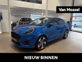 Ford Puma 1.0 EcoBoost Hybrid ST-Line X First Edition | PANORAMADAK | STOEL, STUUR EN VOORRUITVERWARMING | ADAPTIEVE CRUISE CONTROL | B&O AUDIO | APPLE CARPLAY / ANDROID AUTO | KEYLESS START | AFNEEMBARE TREKHAAK |