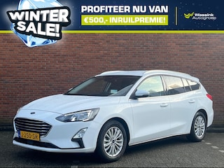 Ford Focus Wagon 1.0 Hybrid Automaat 125pk Titanium X Business | WINTERSALE I Head up display | Navigatie | Stoel en stuur verwarming | Voorruit verwarming |
