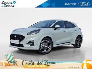 Ford Puma 1.0 EcoBoost Hybrid ST-Line Automaat | 0,99% rente icm Ford Options | Winterpack | Comfort Pack | Climate Control | El. Achterklep | Camera | Apple Carplay&Andorid Auto | 17" Lichtmetaal | Navigatie | Nieuw te bestellen |