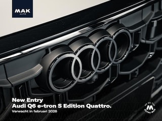 Audi Q6 e-tron S Edition Quattro, pano, 21", matrix-LED, B&O, bijrijdersdisplay, luchtv., OLED, HUD, ACC, privacy