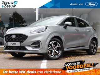 Ford Puma 1.0 EcoBoost Hybrid ST-Line automaat | Winterpack | 17" Lichtmetaal | Camera | Draadloze Apple Carplay&Android Auto | Led verlichting | Nieuw te bestellen |