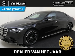 Mercedes-Benz S-klasse 580 e 4MATIC Lang AMG Line Panoramadak / Burmester / Memory Seats / Nappaleder / Nightpakket / 360 Camera / Rijassistentiepakket /
