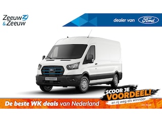 Ford Transit 350 L3H2 Trend 68 kWh | 0,99% financial lease | Laadruimteverlichting | Stoelverwarming | Climate control | Parkeersensoren | Navigatie | Draadloze Apple Carplay&Android Auto | Nieuw te bestellen! |