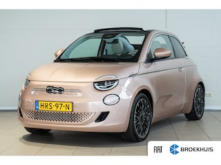 Fiat 500 La Prima 42 kWh | Stoelverwarming | Camera | Navigatie | Parkeersensoren | Keyless Entry & Start | Kunst Lederen bekleding |