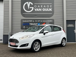 Ford Fiesta 1.0 EcoBoost Titanium 101PK Trekhaak,Navi,Clima,Cruise,Isofix,ElektrRamen+Spiegels,ParkPilot,Bluetooth,Lmv,Led,Usb.