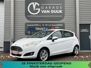 Ford Fiesta 1.0 EcoBoost Titanium 101PK Trekhaak,Navi,Clima,Cruise,Isofix,ElektrRamen+Spiegels,ParkPilot,Bluetooth,Lmv,Led,Usb.