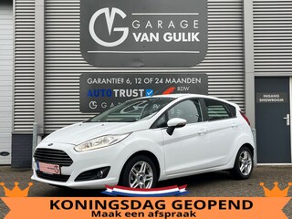 Ford Fiesta 1.0 EcoBoost Titanium 101PK Trekhaak,Navi,Clima,Cruise,Isofix,ElektrRamen+Spiegels,ParkPilot,Bluetooth,Lmv,Led,Usb.
