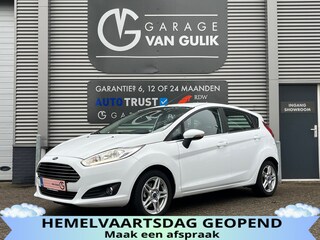 Ford Fiesta 1.0 EcoBoost Titanium 101PK Trekhaak,Navi,Clima,Cruise,Isofix,ElektrRamen+Spiegels,ParkPilot,Bluetooth,Lmv,Led,Usb.