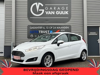 Ford Fiesta 1.0 EcoBoost Titanium 101PK Trekhaak,Navi,Clima,Cruise,Isofix,ElektrRamen+Spiegels,ParkPilot,Bluetooth,Lmv,Led,Usb.