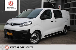 Citroën Jumpy 2.0 BLUEHDI120 DUBBEL CABINE 6 PERSOONS AIRCO CRUISE TREKHAAK