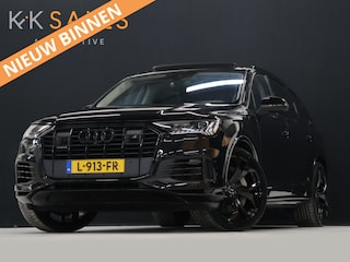 Audi Q7 55 TFSI e quattro Sport S [SCHUIFKANTELDAK, ADAPTIVE CRUISE, 360 CAMERA, TREKHAAK INKLAPBAAR, MEMORY SEATS, LUCHTVERING, STOELMASSAGE, APPLE CARPLAY, ANDROID, STUURVERWARMING, STOELVENTILATIE, STOELVERWARMING, VOL LED