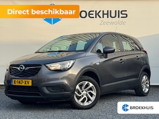 Opel Crossland X 1.2 Turbo 2020 Edition 6-bak 110PK | Apple Carplay/Android Auto | Airco | Bluetooth | Chroom Exterieur | Cruise Control | Leder Stuur | LED | 16" LMV