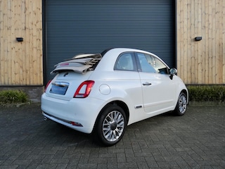Fiat 500 1.2 Lounge *Vol uniek leder *Airco *Parelmoer