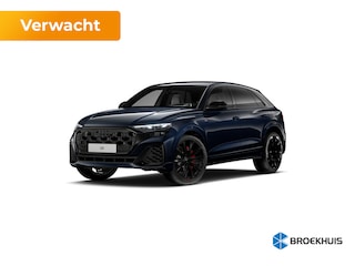 Audi Q8 Pro Line S | Adaptive air suspension sport | Adaptive cruise control | Bekleding leder/alcantara incl. ruitstiksel en "S" logo