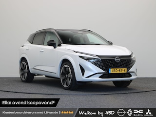 Nissan Qashqai 158pk MHEV Xtronic N-Design | Pilot Assist | Rondomzicht Camera | Lederen bekelding | Google intergatie | Sfeerverlichting | Panoramadak | Stoelverwarming |