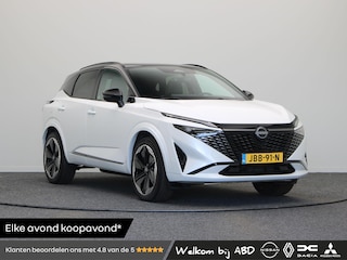 Nissan Qashqai 158pk MHEV Xtronic N-Design | Lederen bekleding | Climate control | Rondomzicht camera | Google intergratie | Pilot assist | Stoelverwarming |