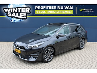 Kia Ceed Sw 1.5 T-GDi 140pk GT-Line WINTERSALE | Climate Control | Stoel-/Stuurverwarming | Elek. Achterklep | Camera | Schuif-/Kanteldak | Apple Carplay |