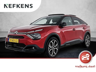 Citroën C4 Shine 50 kWh 136pk Automaat | SOH 95,1% | 1ste Eigenaar | Schuif/Kanteldak | Navigatie | Climate Control | Adaptieve Cruise Control | Dodehoekdetectie | Full-LED Koplampen | 18" Lichtmetalen Velgen | Keyless Entry/Start | Verwarmbare Voorstoelen/Stuur/Voorruit | Apple Carplay/Android Auto |