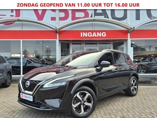 Nissan Qashqai 1.3 MHEV 140PK N-CONNECTA NW-MODEL PANO-DAK NAVI CAMERA CARPLAY AIRCO LMV PDC