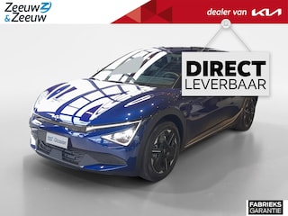 Kia EV6 Light Edition 63 kWh Navi | Stoelverwarming vόόr en stuurwielverwarming | Achteruitrijcamera | Fabrieksgarantie t/m 30-4-2032 + 3x 1 jaar* | NAP