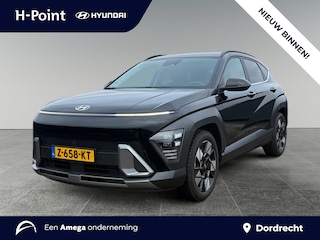 Hyundai Kona 1.6 GDI 140PK HEV Comfort Smart | Atoel & stuurverwarming | Geïntegreerde navigatie & Apple Carplay Android Auto | 18'' 2-Tone Lichtmetalen velgen| Achterklep elektrisch |
