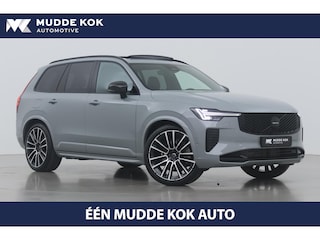 Volvo XC90 T8 Plug-in hybrid Ultra Black Edition | Luchtvering | Bowers & Wilkins | Massage+Ventilatie | Gelamineerd Glas | Trekhaak | 22 Inch