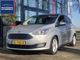 Ford C-MAX 1.0 Titanium 125PK | Navigatie | Parkeersensoren + Camera | Stuur + Stoelverwarming | 17 inch | Climate Control