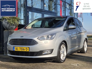 Ford C-MAX 1.0 Titanium 125PK | Navigatie | Parkeersensoren + Camera | Stuur + Stoelverwarming | 17 inch | Climate Control