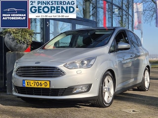 Ford C-MAX 1.0 Titanium 125PK | Navigatie | Parkeersensoren + Camera | Stuur + Stoelverwarming | 17 inch | Climate Control