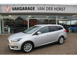 Ford Focus Wagon 1.0-125pk Titanium Climate control , Trekhaak , Cruise control , Bluetooth LM velgen , LED dagrijverlichting , Parkeersensoren achter