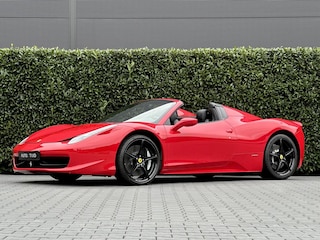 Ferrari 458 4.5 V8 Spider HELE, CARBON, LEDER, CAMERA, KERAMISCH, XENON, ECC-AIRCO, STOELVERWARMING, LICHTMETAAL 20"
