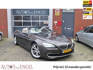 BMW 6-serie Cabrio 640i High Executive soft close/confortstoelen/garantie