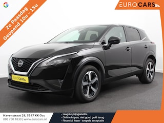 Nissan Qashqai 1.3 MHEV Xtronic N-Connecta | Navigatie | Climate Control | Camera 360 | Led | Verwarmde voorstoelen | Stuurwiel verwarmd | Adaptive Cruise Control | Lichtmetalen Velgen