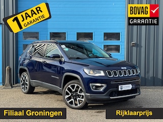 Jeep Compass 1.4 MultiAir Limited 4x4 GRATIS Afleverpakket! | Stoel Verwarming | Trekhaak  | Beats Audio |