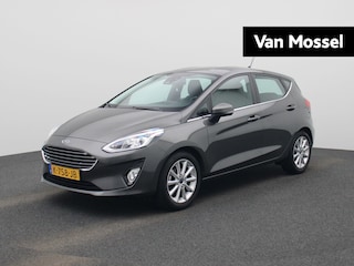 Ford Fiesta 1.0 EcoBoost Titanium | Winterpack | Stoel/Stuur verwarming | LMV | Parkeer sensoren | Cruise Control | Bluetooth | Navigatie | Climate control | Apple carplay | DAB