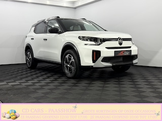 Citroën C3 Aircross 1.2 Hybrid 145pk Max Camera, Half leder, Apple carplay, Cruise control, Rijstrook correctie, Lichtmetalen velgen, 2 jaar garantie