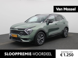 Kia Sportage 1.6 T-GDi Hybrid GT-PlusLine | AUTOMAAT | PANORAMADAK | 360 CAMERA | TREKHAAK | ELEKTRISCHE KOFFERKLEP | STOELKOELING | STOELVERWARMING | STUURVERWARMING | ADAPTIVE CRUISE CONTROL | CLIMATE CONTROL | APPLE CARPLAY - ANDROID AUTO |