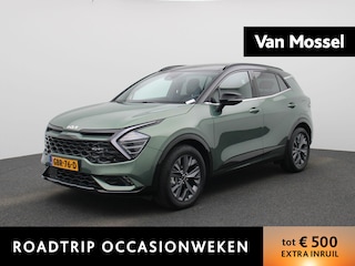Kia Sportage 1.6 T-GDi Hybrid GT-PlusLine | AUTOMAAT | PANORAMADAK | 360 CAMERA | TREKHAAK | ELEKTRISCHE KOFFERKLEP | STOELKOELING | STOELVERWARMING | STUURVERWARMING | ADAPTIVE CRUISE CONTROL | CLIMATE CONTROL | APPLE CARPLAY - ANDROID AUTO |