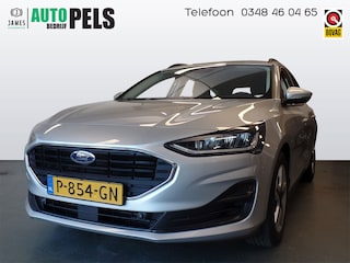 Ford Focus Wagon 1.0 EcoBoost Hybrid Connected, Nieuw model!!, Navigatie, Airco, Cruise controle, Elek ramen V/A, Led verlichting, Pdc V/A, Trekhaak, Nederlandse auto!! Bovag afleverpakket 695,-