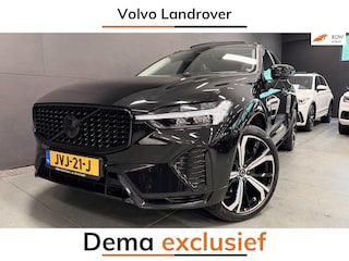 Volvo XC60 2.0 T8 455PK AWD R-DESIGN BLACK B&W/PANO/LEDER/H-UP/360CAM/STOEL-M+KOELING///