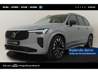 Volvo XC90 II T8 PLUG-IN HYBRID AWD ULTRA DARK *VOORRAAD VOORDEEL!* -PANO.DAK|HARMAN/KARDON|LUCHTVERING|GEVENT.LEDER+MASSAGE|360°CAM|HEAD-UP DISP.|TREKHAAK