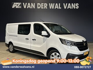 Renault Trafic 2.0 dCi L2H1 Dubbele Cabine Euro6 Airco | 6-Zits | Apple Carplay | Cruisecontrol | Trekhaak Android Auto, Parkeersensoren